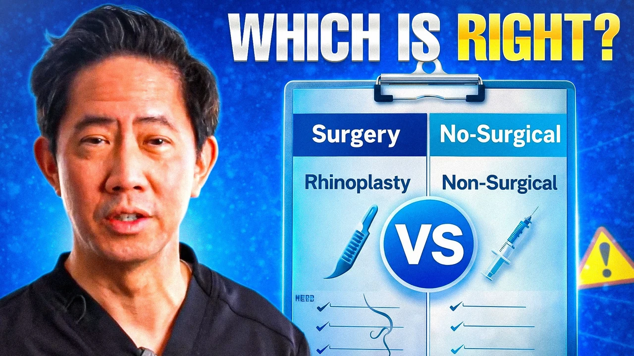 Dr. Yu: Rhinoplasty or nonsurgical options